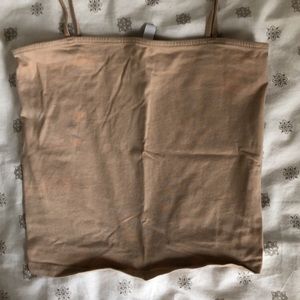 Beige tank top